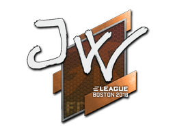 Naklejka | JW | Boston 2018