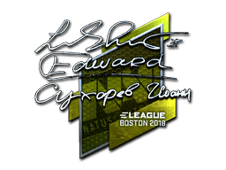 Naklejka | Edward (foliowana) | Boston 2018