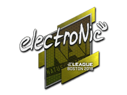 Naklejka | electronic | Boston 2018