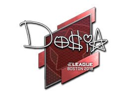 Naklejka | Dosia | Boston 2018