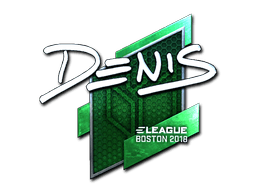 Naklejka | denis (foliowana) | Boston 2018