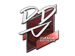 Naklejka | DD | Boston 2018