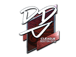 Naklejka | DD (foliowana) | Boston 2018