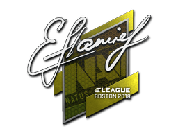 Naklejka | flamie | Boston 2018
