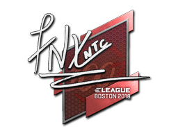 Naklejka | fnx | Boston 2018