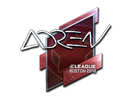 Naklejka | AdreN (foliowana) | Boston 2018