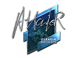 Naklejka | Attacker (foliowana) | Boston 2018
