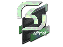Naklejka | SK Gaming (holograficzna) | Boston 2018