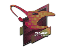 Naklejka | mousesports (holograficzna) | Boston 2018