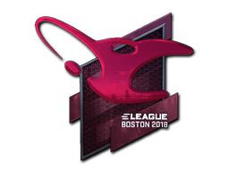 Naklejka | mousesports (foliowana) | Boston 2018