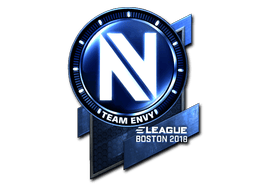 Naklejka | Team EnVyUs (foliowana) | Boston 2018