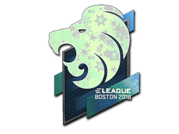Naklejka | North (holograficzna) | Boston 2018