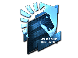 Naklejka | Team Liquid (foliowana) | Boston 2018