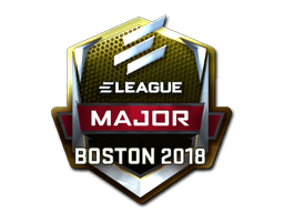Naklejka | ELEAGUE (foliowana) | Boston 2018