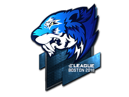 Naklejka | Flash Gaming (foliowana) | Boston 2018