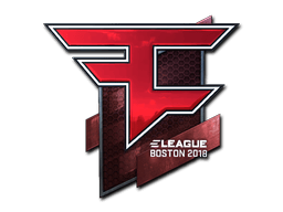 Naklejka | FaZe Clan (foliowana) | Boston 2018