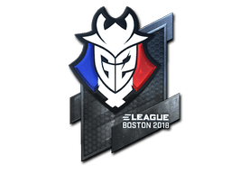 Naklejka | G2 Esports (foliowana) | Boston 2018