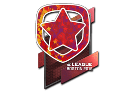 Naklejka | Gambit Esports (holograficzna) | Boston 2018