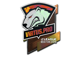 Naklejka | Virtus.Pro (holograficzna) | Boston 2018