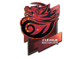 Naklejka | Tyloo (holograficzna) | Boston 2018