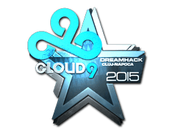 Naklejka | Cloud9 (foliowana) | Kluż-Napoka 2015
