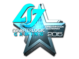Naklejka | Counter Logic Gaming (foliowana) | Kluż-Napoka 2015