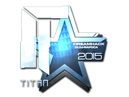 Naklejka | Titan (foliowana) | Kluż-Napoka 2015