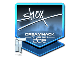Naklejka | shox (foliowana) | Kluż-Napoka 2015