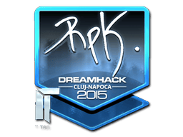 Naklejka | RpK (foliowana) | Kluż-Napoka 2015