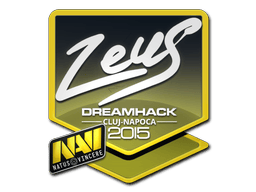 Naklejka | Zeus | Kluż-Napoka 2015