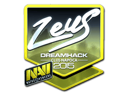 Naklejka | Zeus (foliowana) | Kluż-Napoka 2015