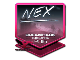 Naklejka | nex (foliowana) | Kluż-Napoka 2015
