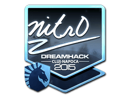 Naklejka | nitr0 (foliowana) | Kluż-Napoka 2015
