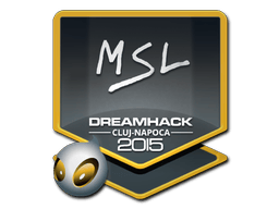 Naklejka | MSL | Kluż-Napoka 2015