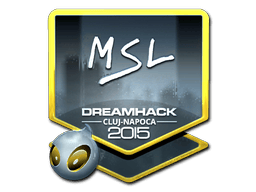 Naklejka | MSL (foliowana) | Kluż-Napoka 2015