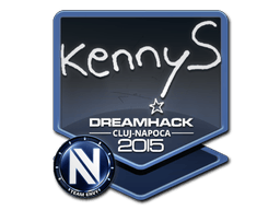 Naklejka | kennyS | Kluż-Napoka 2015