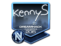 Naklejka | kennyS (foliowana) | Kluż-Napoka 2015