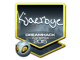 Naklejka | Kjaerbye (foliowana) | Kluż-Napoka 2015