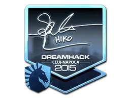 Naklejka | Hiko (foliowana) | Kluż-Napoka 2015