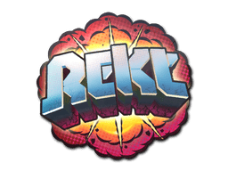 Naklejka | Rekt (holograficzna)