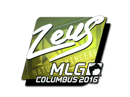 Naklejka | Zeus (foliowana) | MLG Columbus 2016