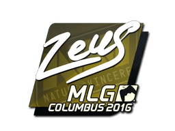 Naklejka | Zeus | MLG Columbus 2016