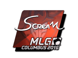 Naklejka | ScreaM (foliowana) | MLG Columbus 2016