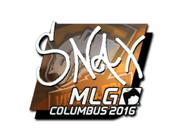 Naklejka | Snax (foliowana) | MLG Columbus 2016