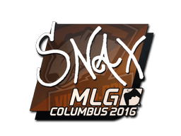 Naklejka | Snax | MLG Columbus 2016