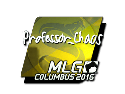 Naklejka | Professor_Chaos (foliowana) | MLG Columbus 2016