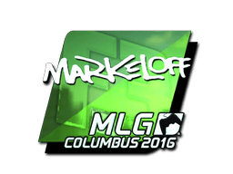 Naklejka | markeloff (foliowana) | MLG Columbus 2016