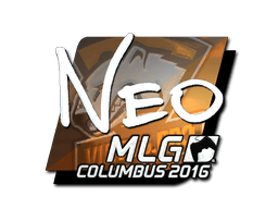 Naklejka | NEO (foliowana) | MLG Columbus 2016