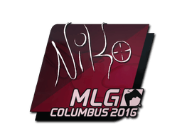 Naklejka | NiKo | MLG Columbus 2016