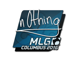 Naklejka | n0thing | MLG Columbus 2016